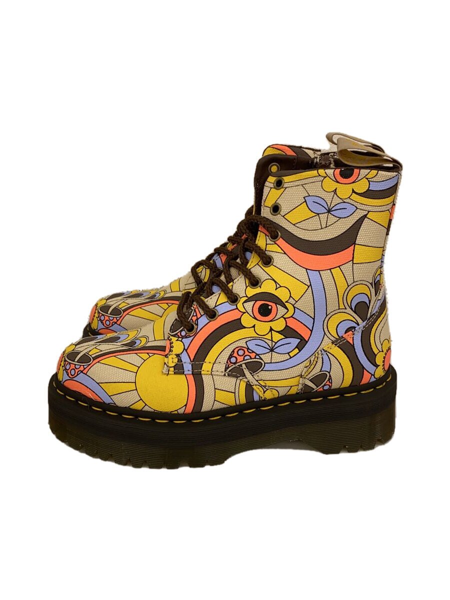 【中古】Dr.Martens◆VEGAN JADON BOOT/レースアップブーツ/US8/マルチ色つや【シューズ】