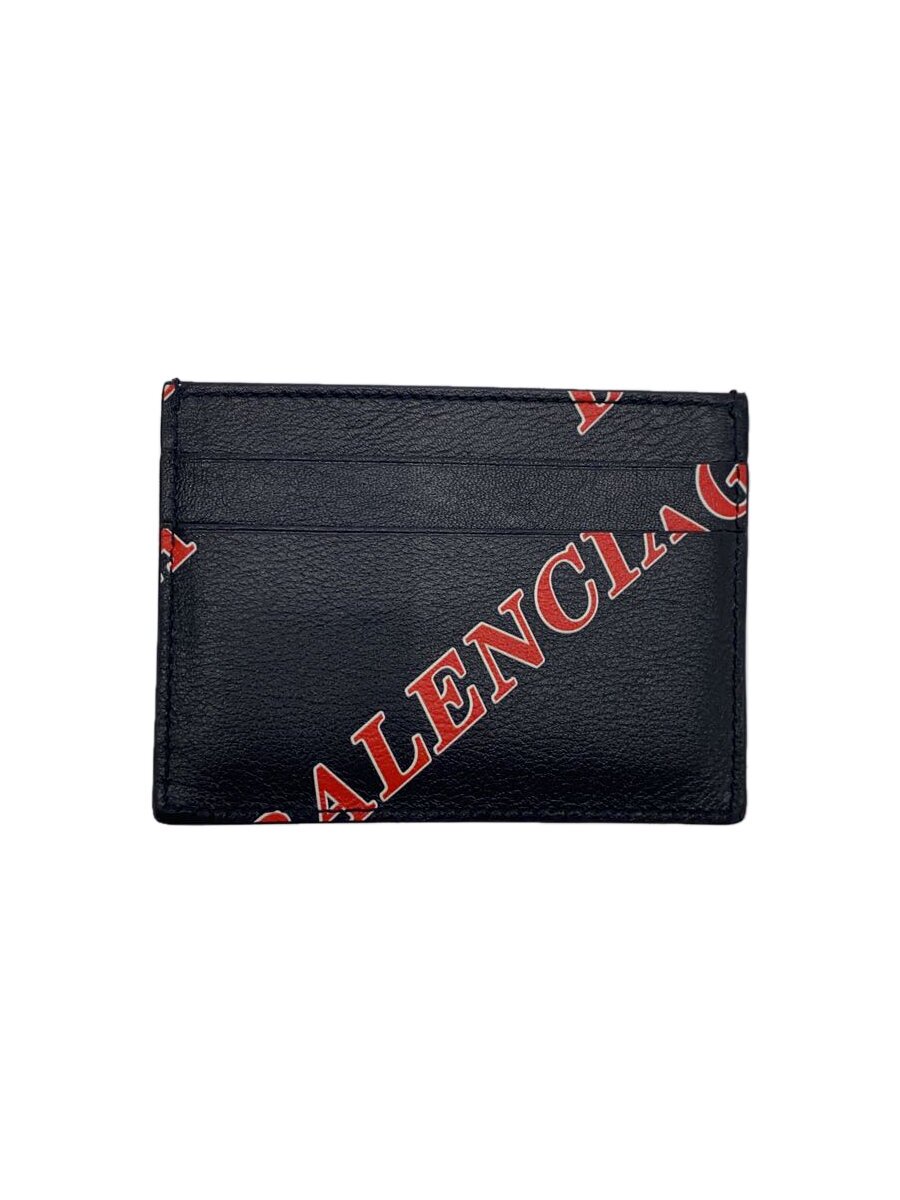 【中古】BALENCIAGA◆カードケース/レザー/ブラック/総柄【服飾雑貨他】|2nd STREET 店
