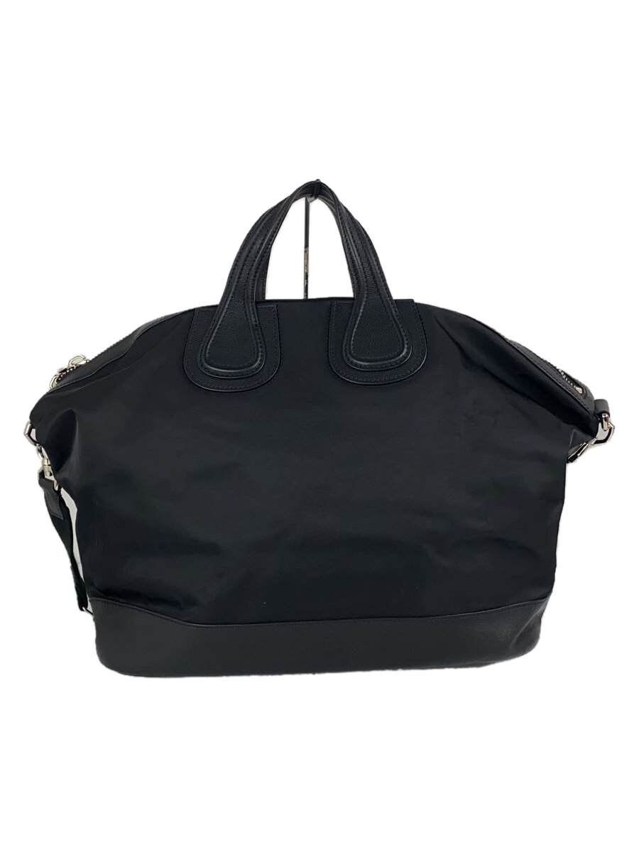 【中古】GIVENCHY◆2WAY/ボストンバッグ/黒いこと//【御徒面子】