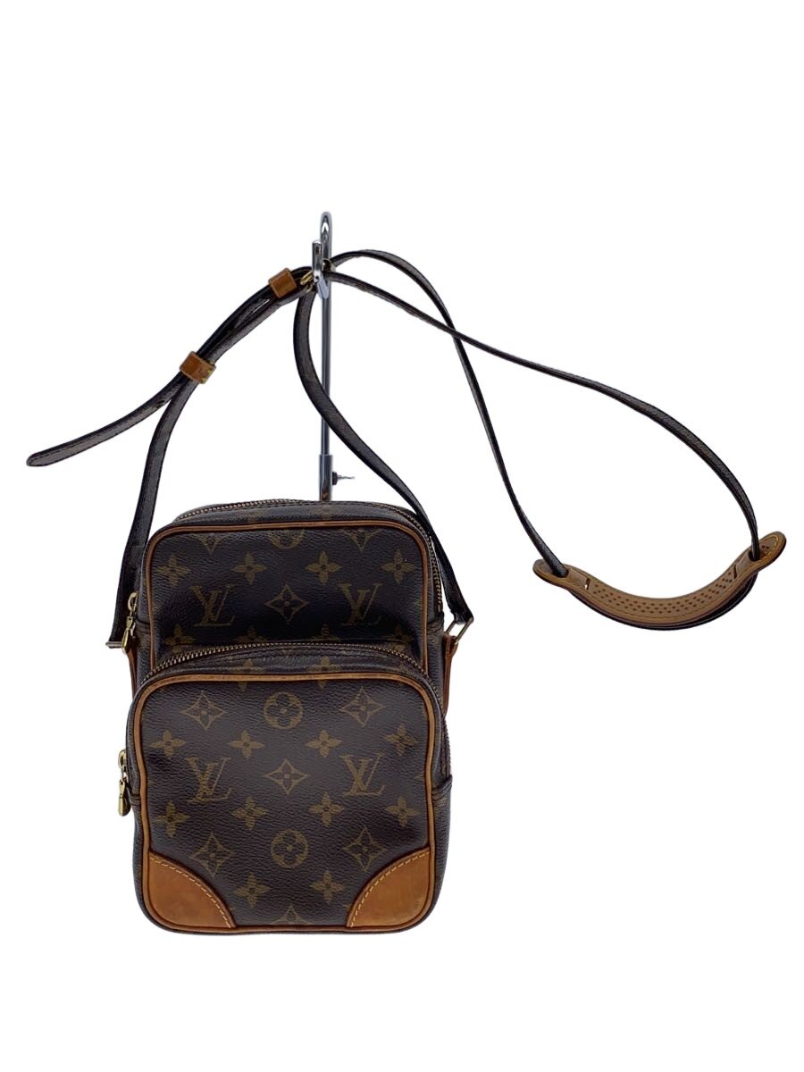 【中古】LOUIS VUITTON◆アマゾン_モノグラム・キャンバス/PVC/ブラウン//【バッグ】｜2ｎｄ STREET 店