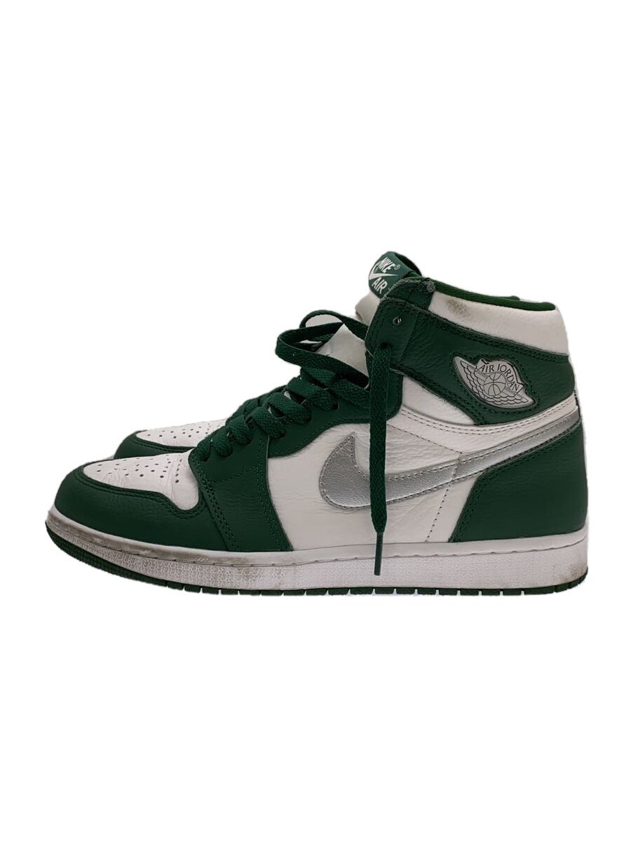 【中古】NIKE◆AIR JORDAN 1 RETRO HIGH OG_エアジョーダン 1 レトロ 御機嫌 OG/28糎/GRN/レサ【シューズ】