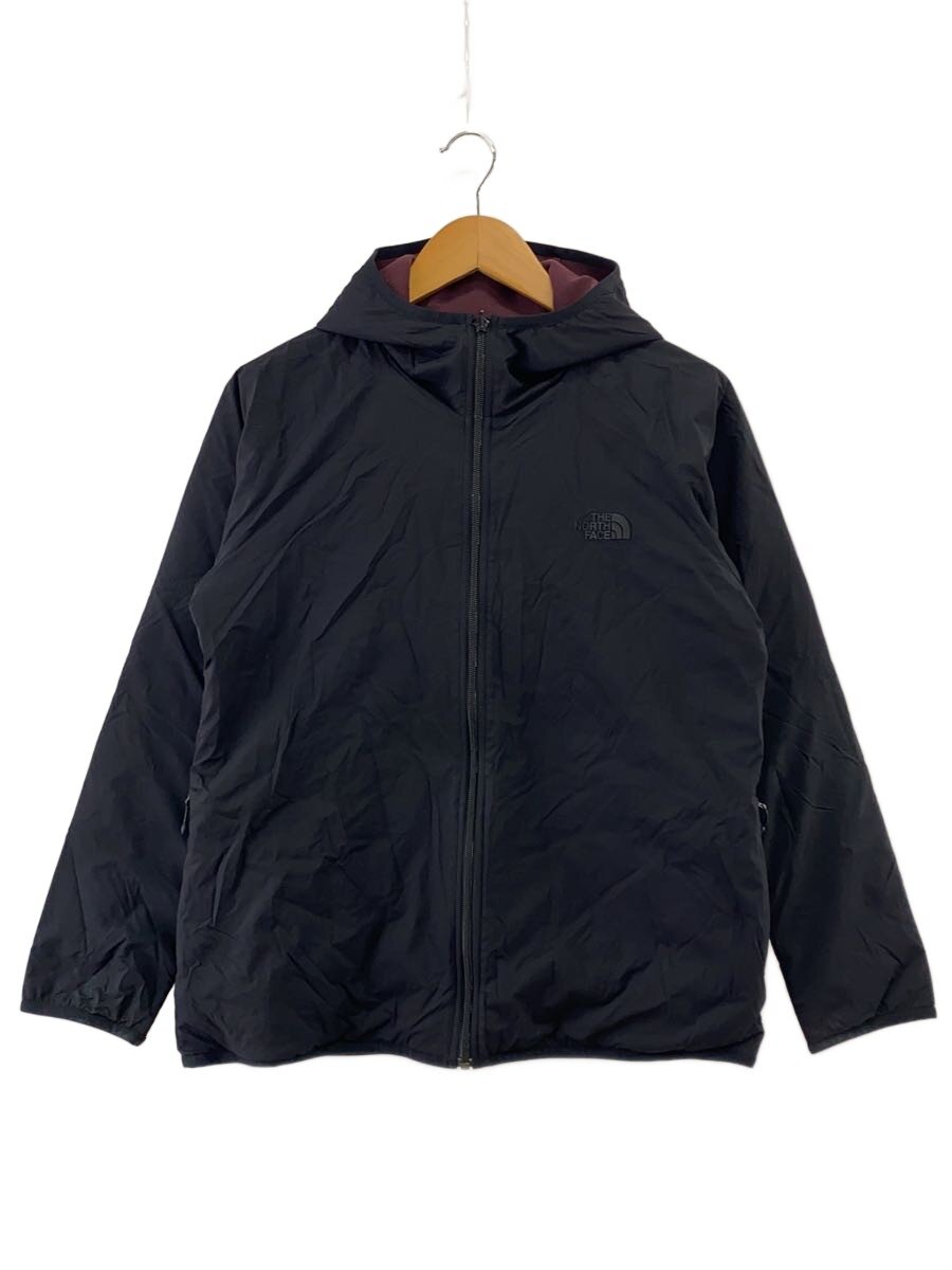【中古】THE NORTH FACE◆REVERSIBLE TECH AIR HOODIE_リバーシブルテックエアーフーディ/L/ナイロン/マルチ色つや【レディース御召しもの】