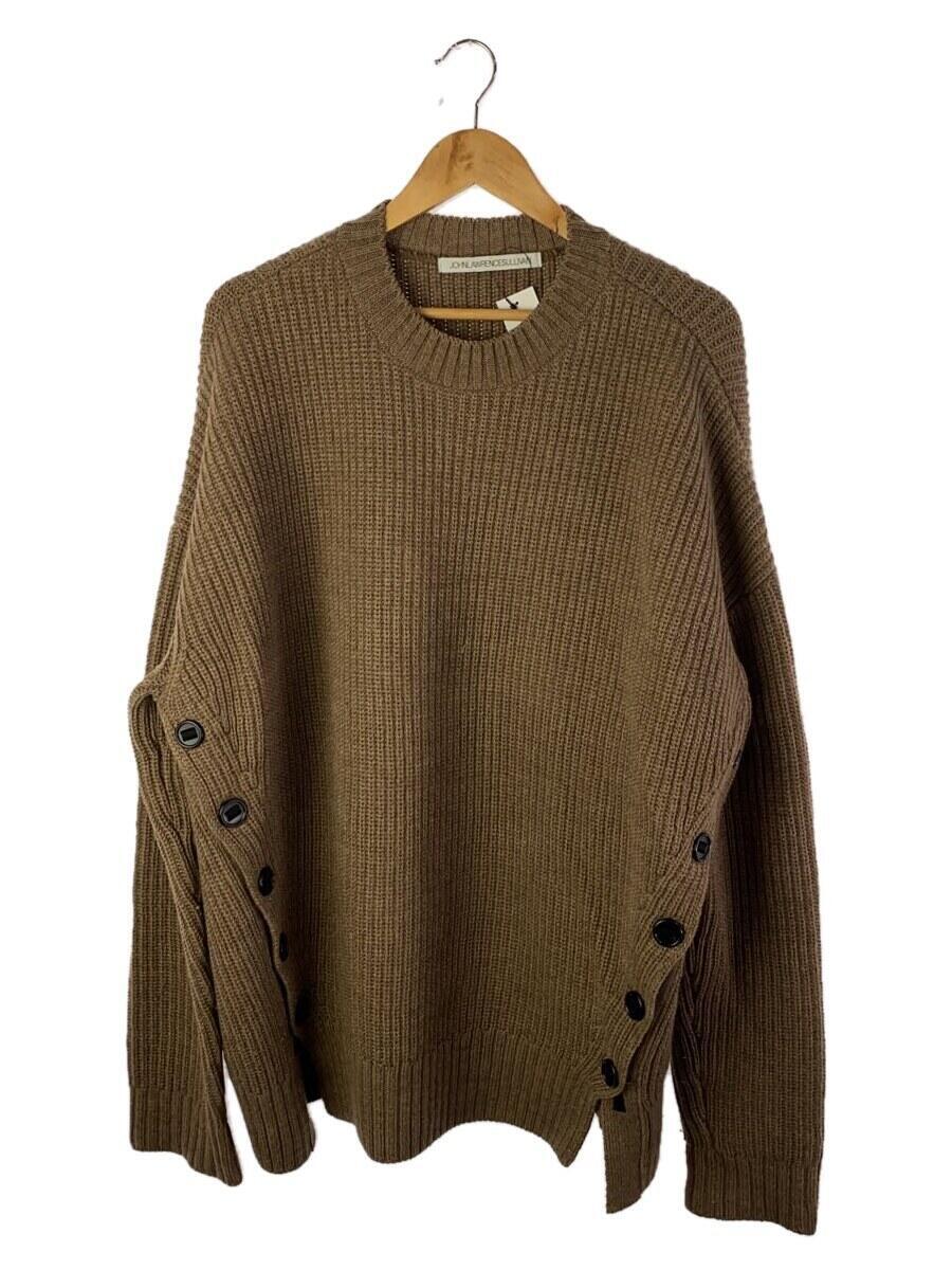 【中古】JOHN LAWRENCE SULLIVAN◆セーター(厚手)/--/ウール/BRW/4B001-0120-36【メンズウェア】｜2ｎｄ STREET 店 11,669円