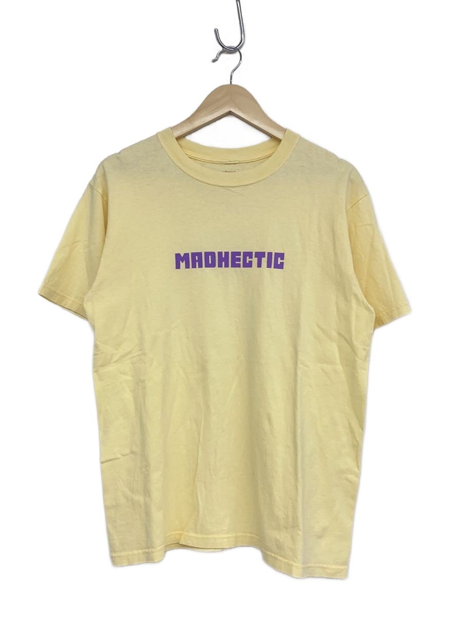 【中古】Mad Hectic◆00s/裏原/Print Tee/M/綿織物/YLW/刷り上げる//【メンズウェア】