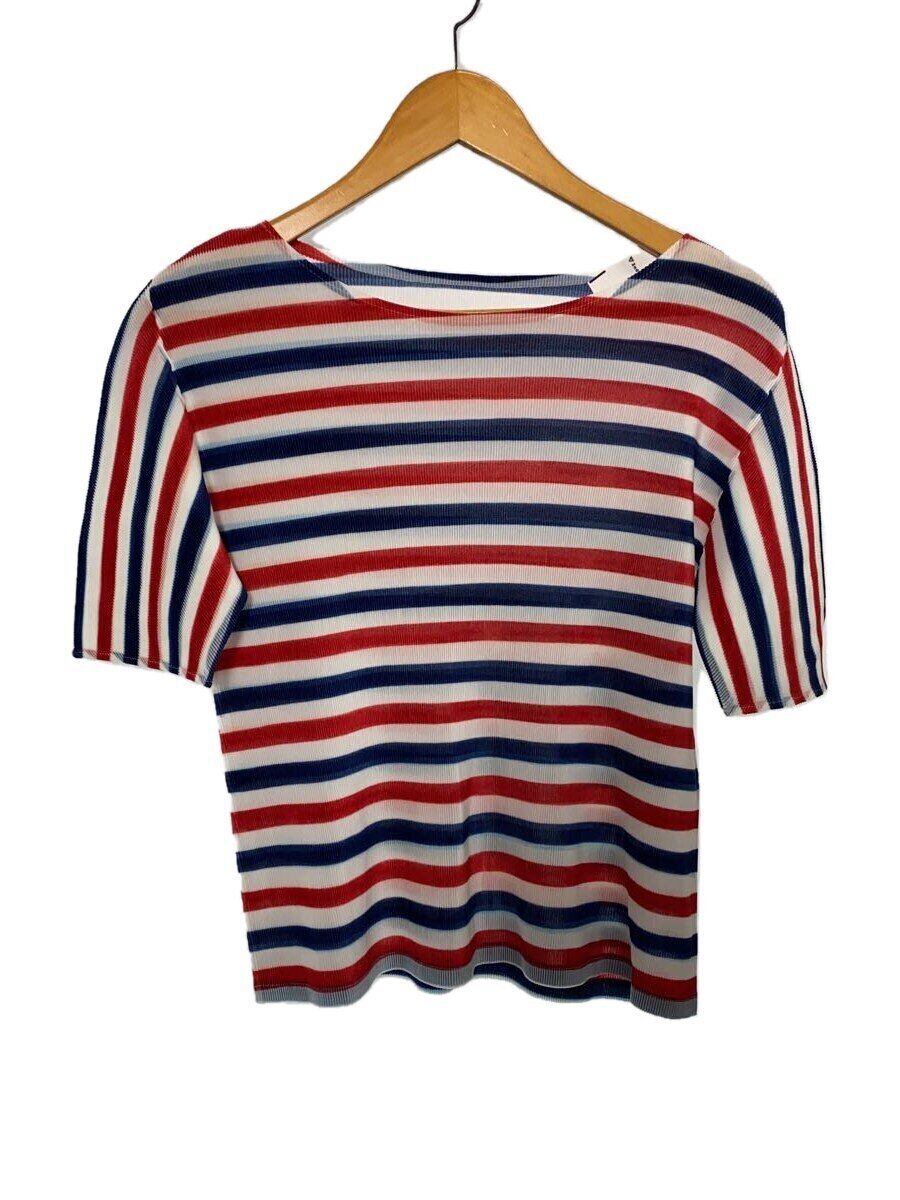 【中古】PLEATS PLEASE ISSEY MIYAKE◆半袖カットソー/3/ポリエステル/間借り人/PP11FK343【レディース御召しもの】