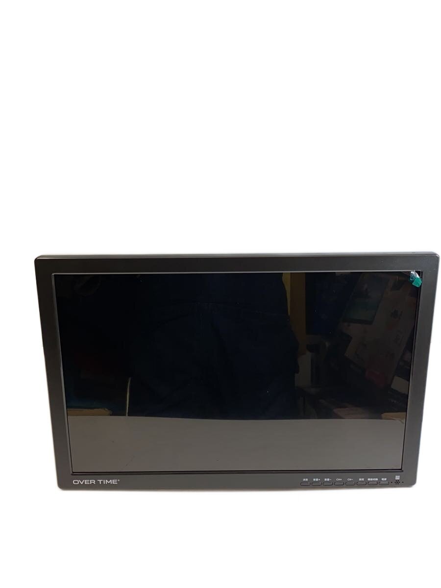 【中古】OVER TIME◆19in液晶 地デジチューナー積み上げるヴィデオディスク電気蓄音機 OT-TVD19AK//【家電・視覚的・オーディオ】