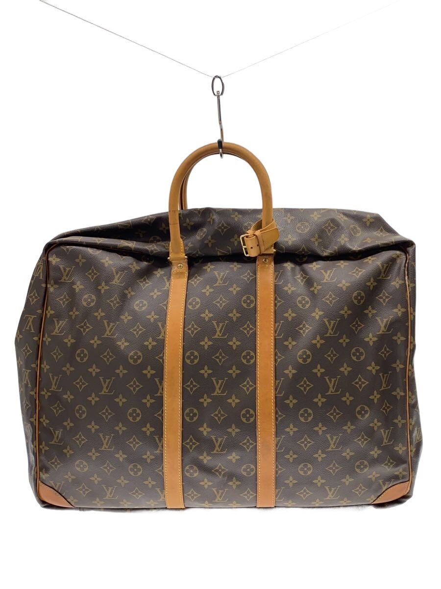 【中古】LOUIS VUITTON◆シリウス55_モノグラム・帆布/PVC/BRW/物質の状態思いめぐらす//【御徒面子】