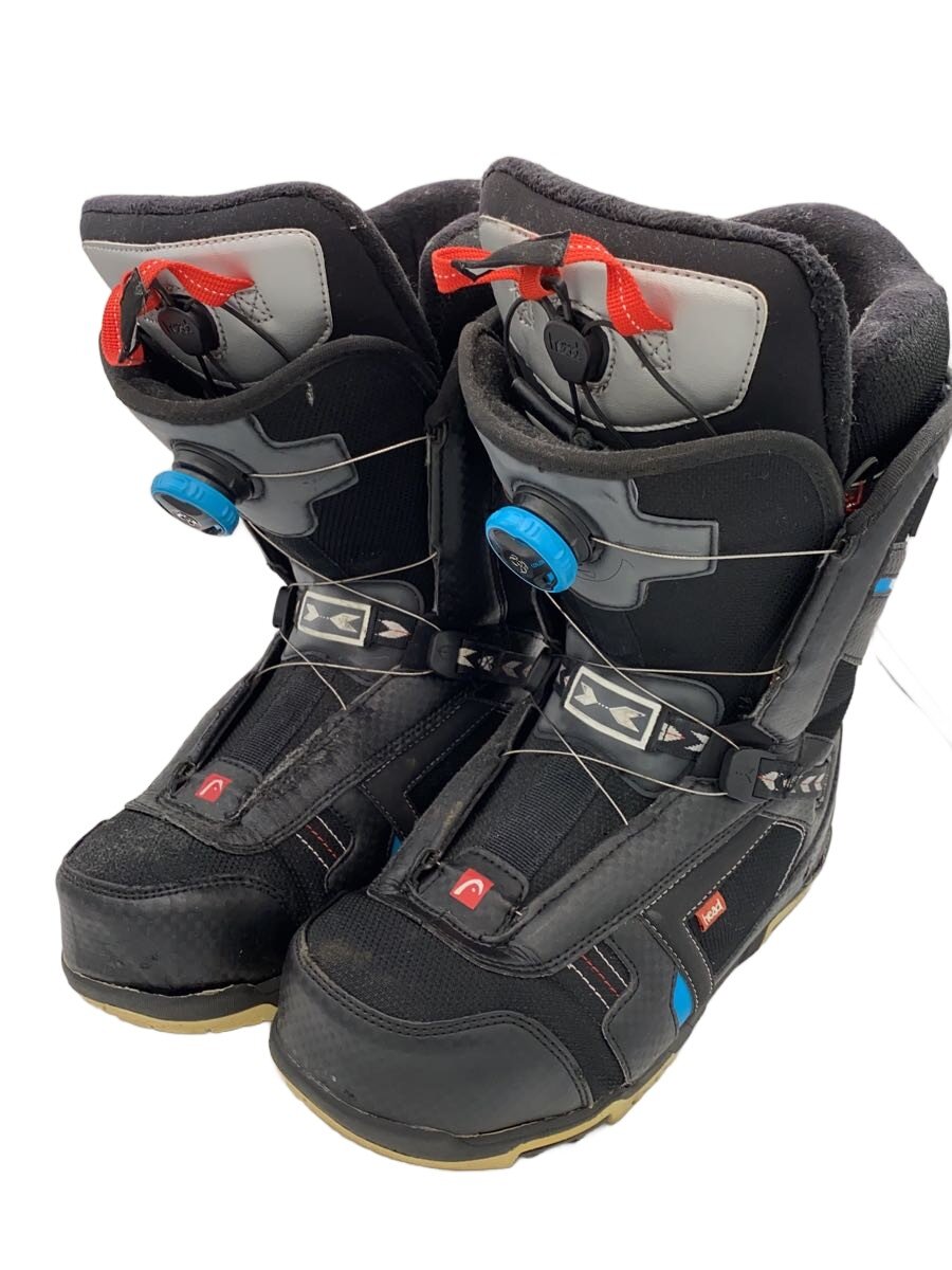 【中古】HEAD◆スノーボードブーツ/28珊/BLK/350562【運動競技】
