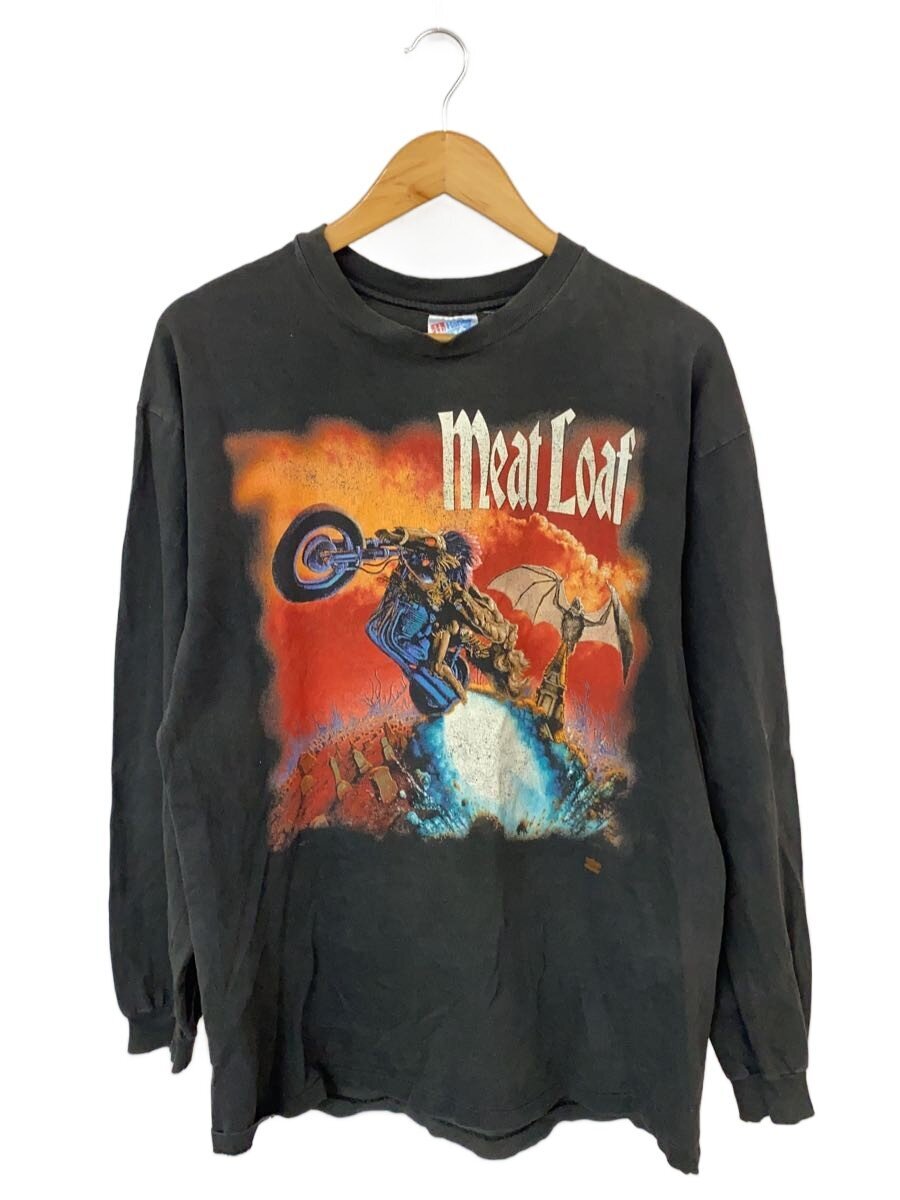 【中古】Hanes◆90s/Meat Loaf/BAT OUT OF HELL/両面/L/コットン/BLK【メンズウェア】｜2ｎｄ STREET 店
