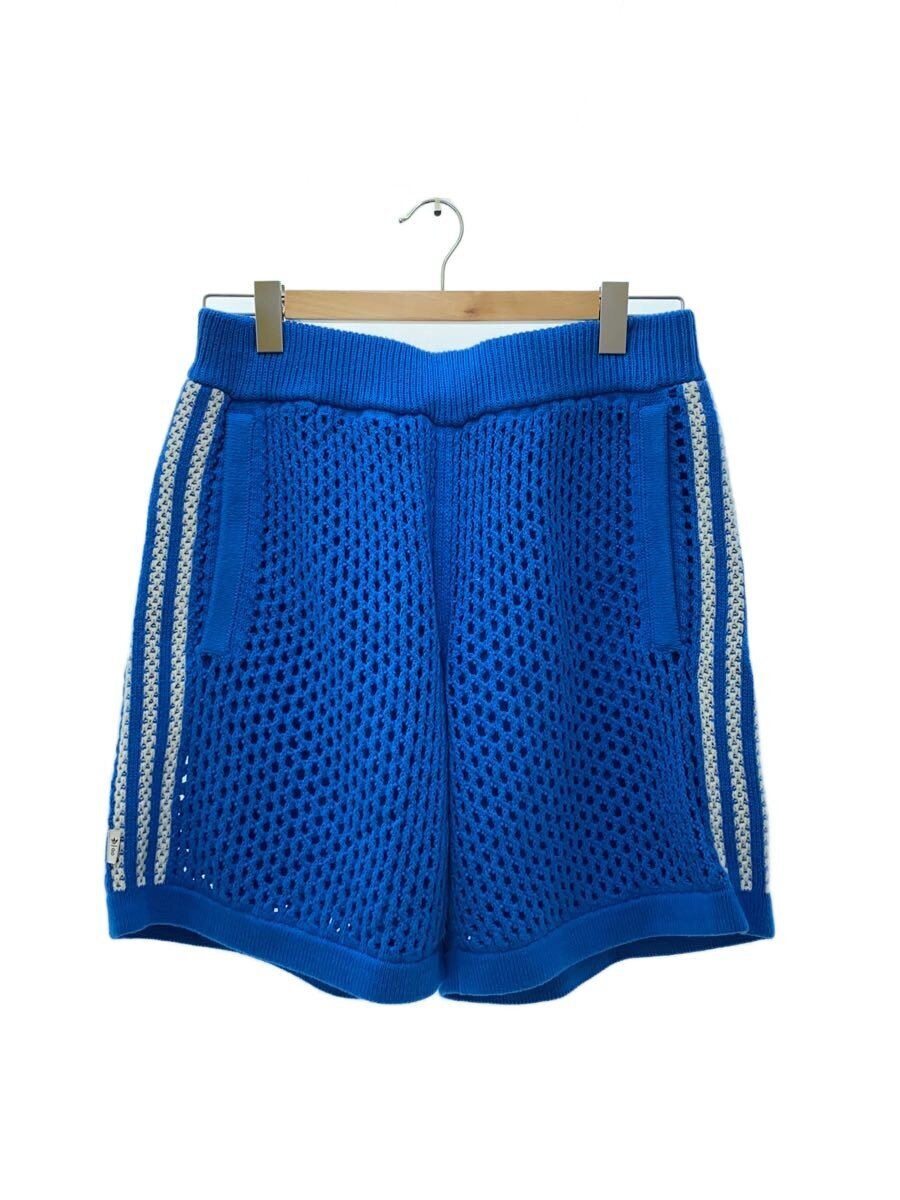【中古】adidas◆遊撃手ズボン下/M/綿織物/BLU/JF4272//【メンズウェア】