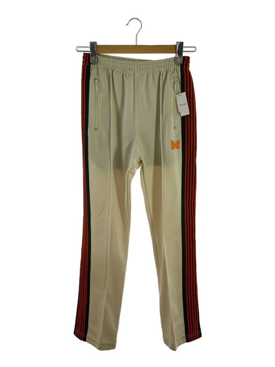 【中古】Needles◆汚れ有/Nallow Track Pant/XS/ポリエステル/CRM/LQ393//【メンズウェア】