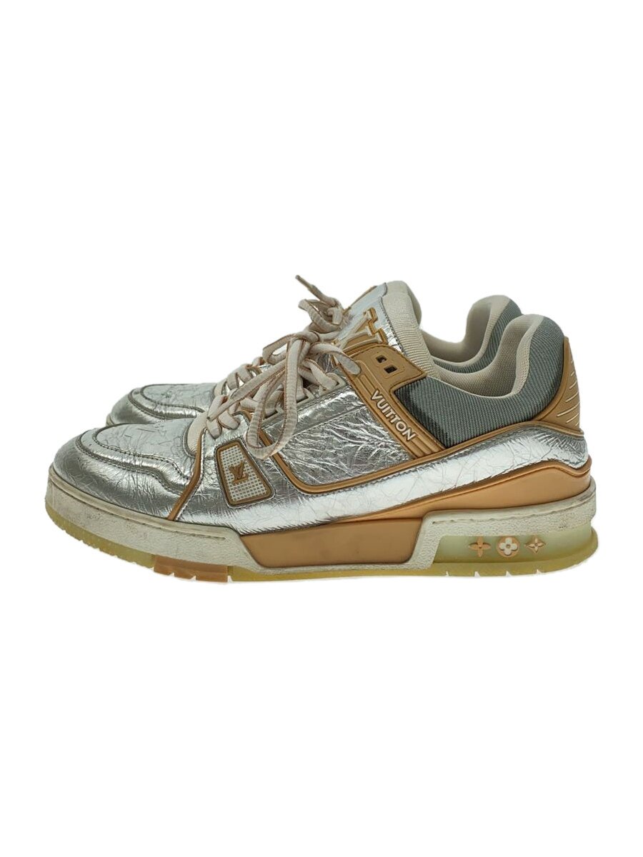 【中古】LOUIS VUITTON◆ローカットスニーカー/UK7/SLV/調教師/当て嵌める感思いめぐらす【シューズ】