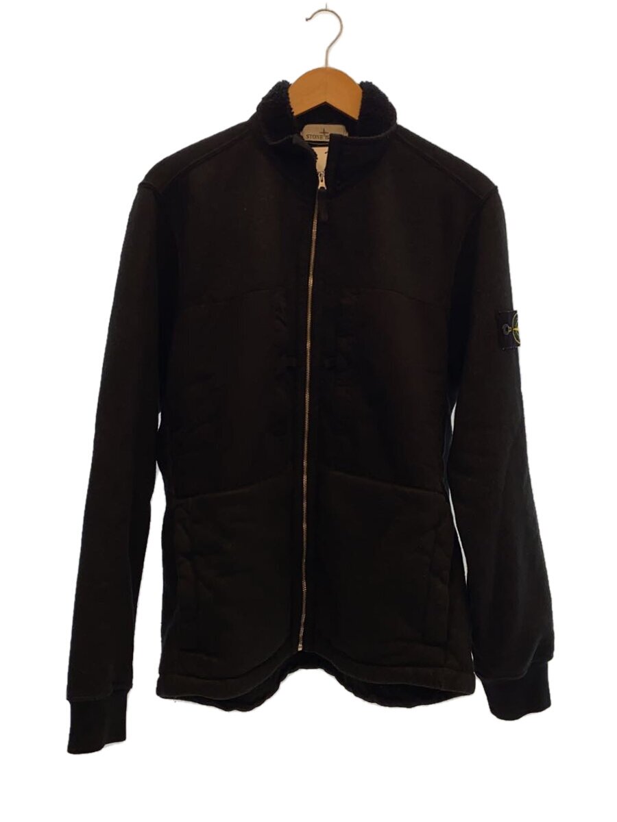 【中古】STONE ISLAND◆上衣/L/ポリエステル/BLK/791567256【メンズウェア】