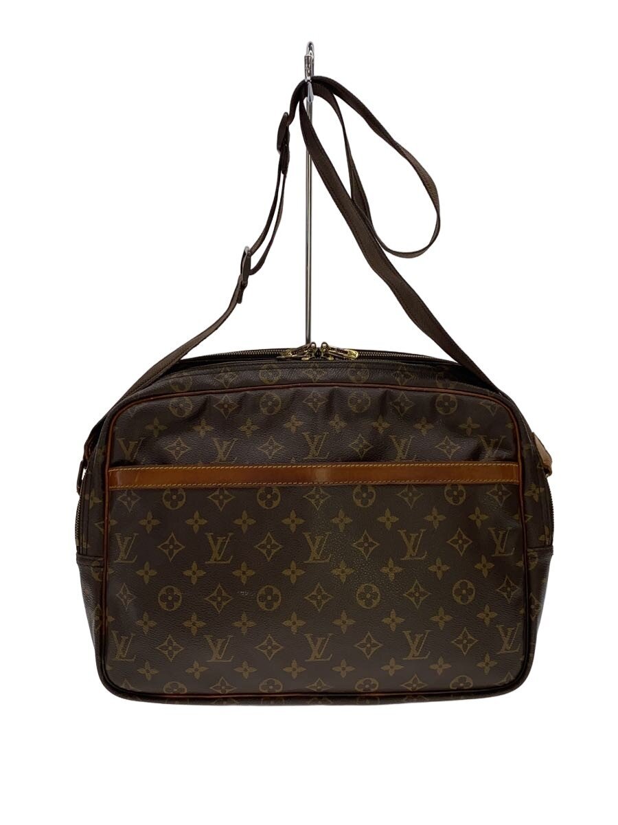 【中古】LOUIS VUITTON◆リポーターGM_モノグラム・キャンバス/PVC/BRW【バッグ】｜2ｎｄ STREET 店