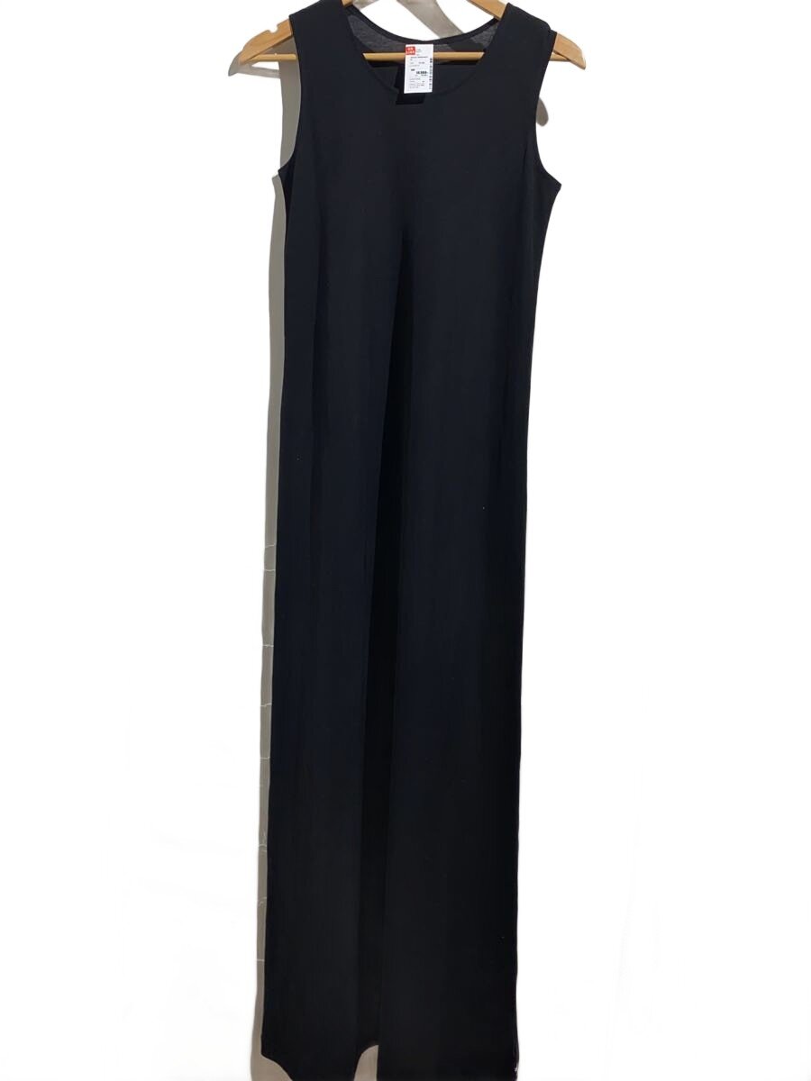 【中古】YOHJI YAMAMOTO◆Femme/ノースリーブワンピース/3/コットン/BLK/無地/FA-T87-058【レディースウェア】｜2ｎｄ STREET 店
