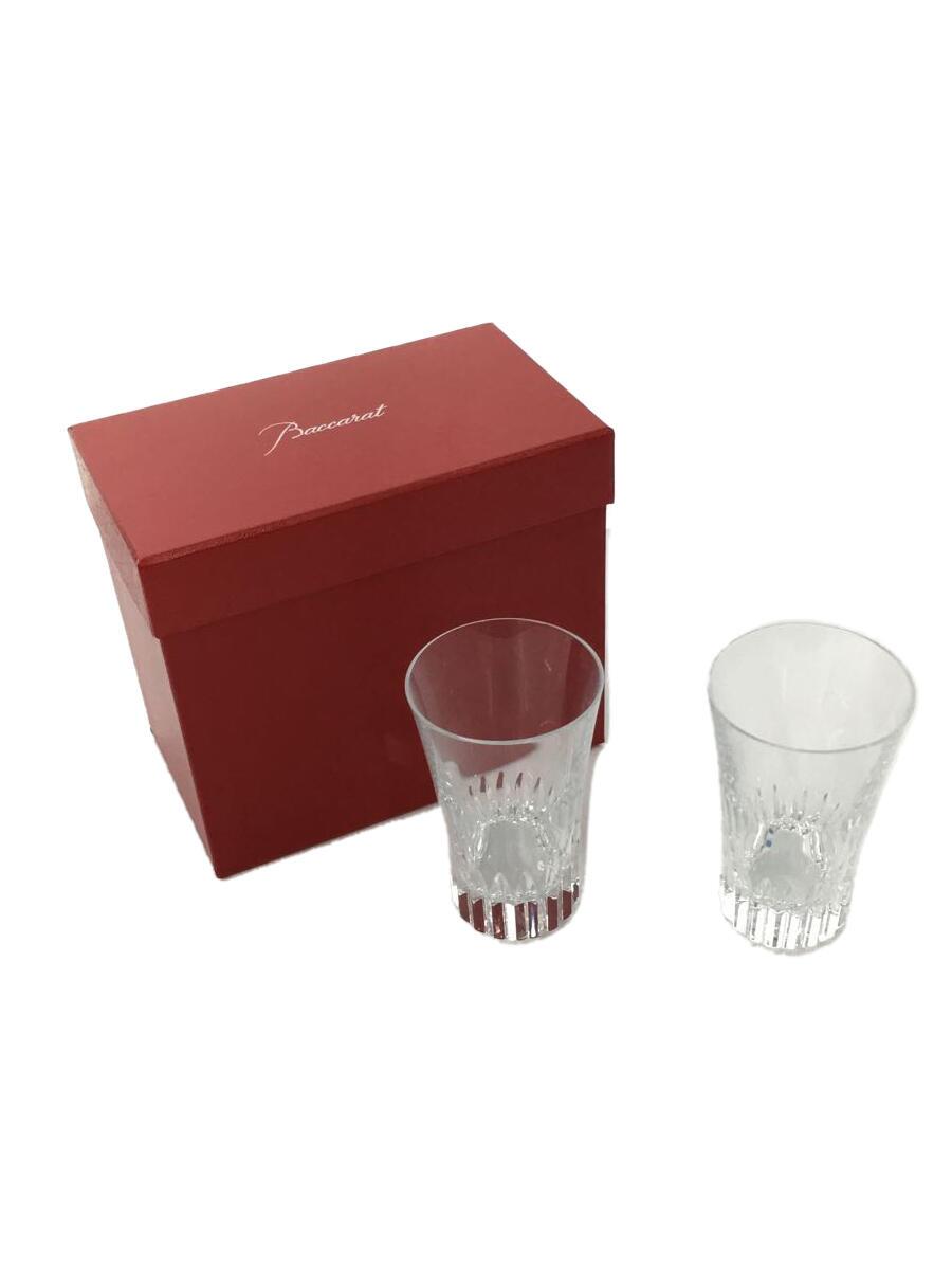 【中古】Baccarat◆水飲み/2点仕かける/CLR/2814891【勝手もと機材】 その他-食器・カトラリー・グラス