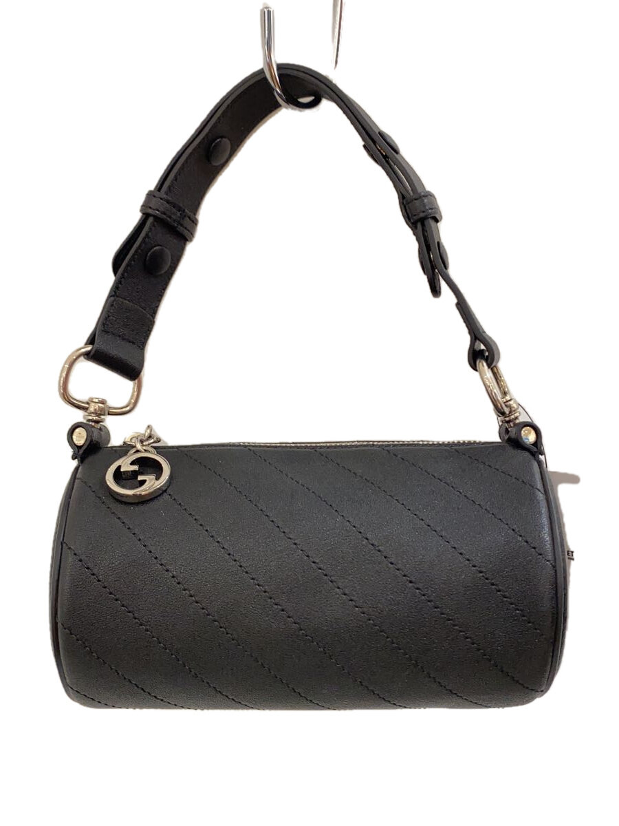 【中古】GUCCI◆ショルダーバッグ/なめし革/BLK/760170/ブロンディレザーショルダーバッグ//【御徒面子】