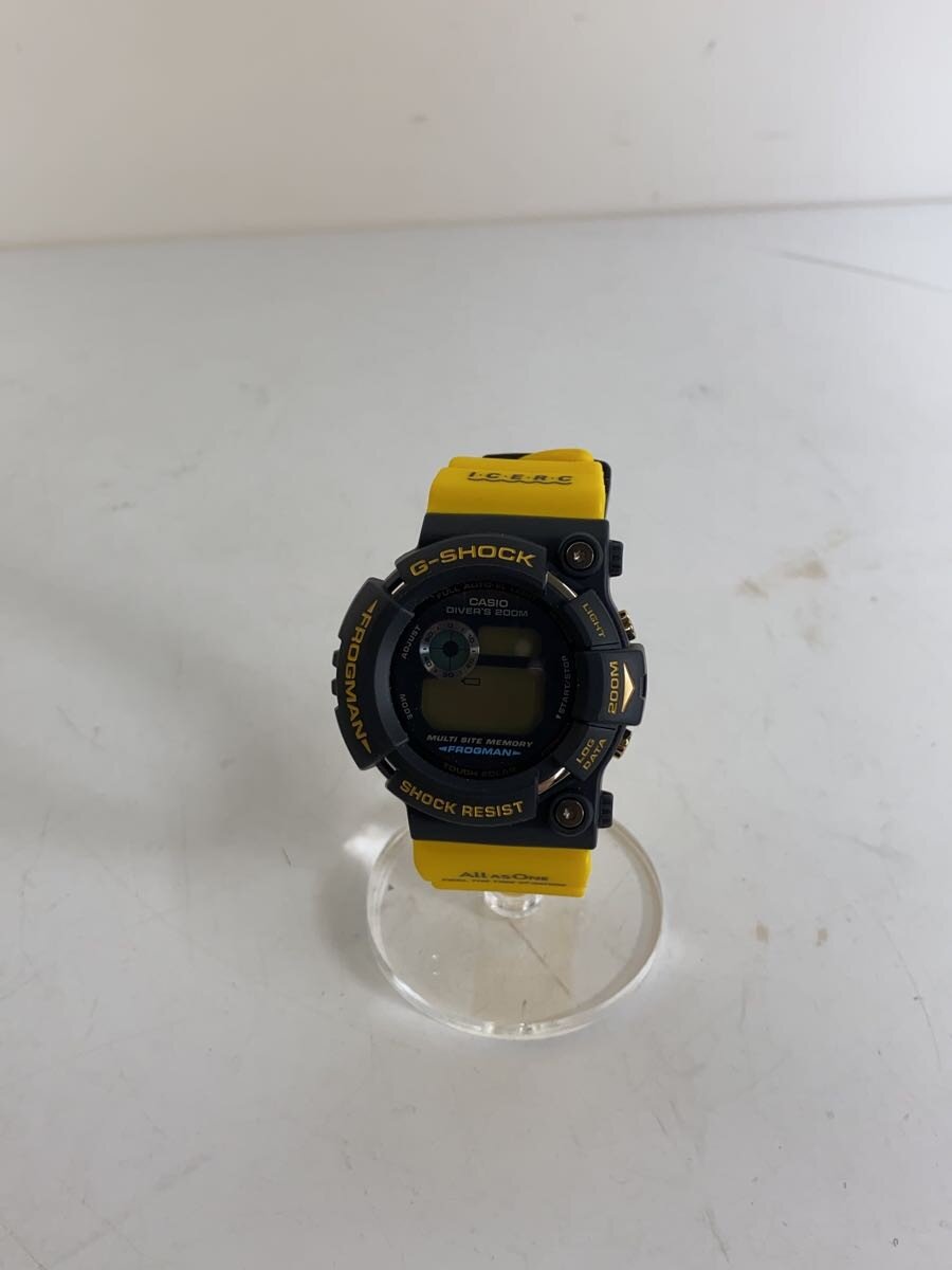 【中古】CASIO◆ソーラーウオッチ・G-SHOCK/デジタル/BLK【服飾雑貨他】