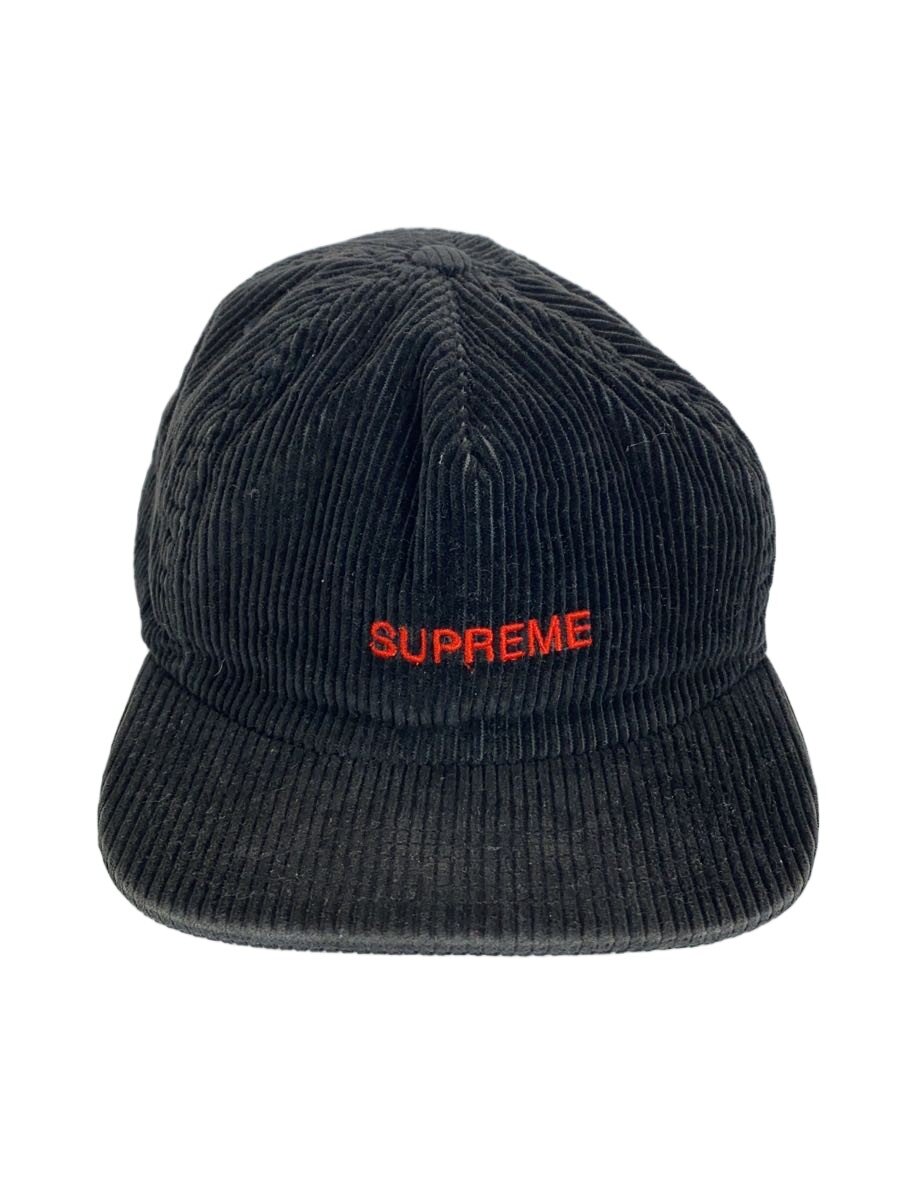 【中古】Supreme◆旗がしら/--/コール天/BLK/メンズ【服飾雑貨他】
