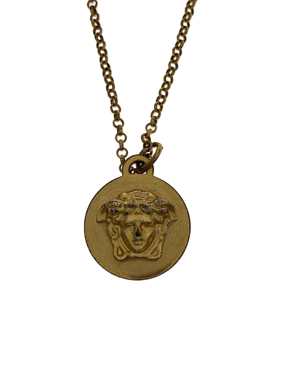 【中古】VERSACE◆頸飾り/--/ゴ^ルド/いの一番有/メンズ【服飾雑貨他】