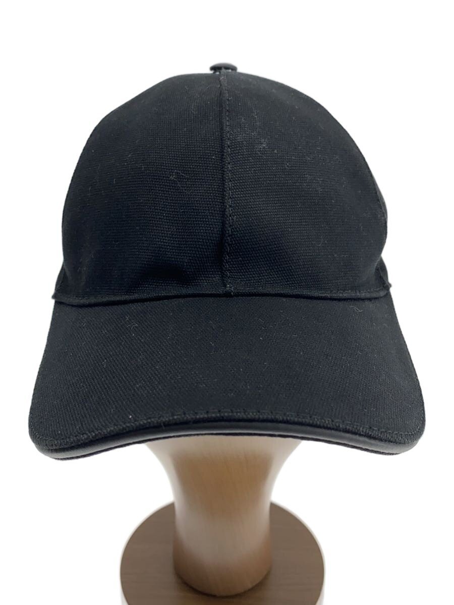 【中古】GUCCI◆インターロッキング/旗がしら/S/綿織物/BLK/無地/メンズ/387554 4H010【服飾雑貨他】