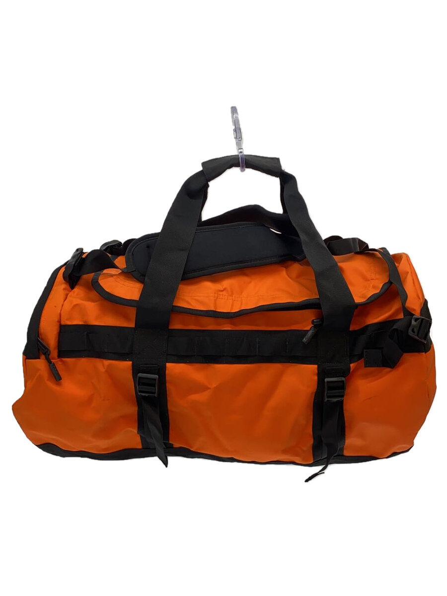 【中古】THE NORTH FACE◆ボストンバッグ/ナイロン/ORN/無地//【御徒面子】