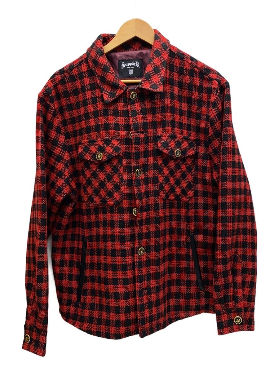 【中古】SUPPLIER◆ジャケット/XL/ポリエステル/マルチカラー/チェック/DK-ZH17-S【メンズウェア】｜2ｎｄ STREET 店