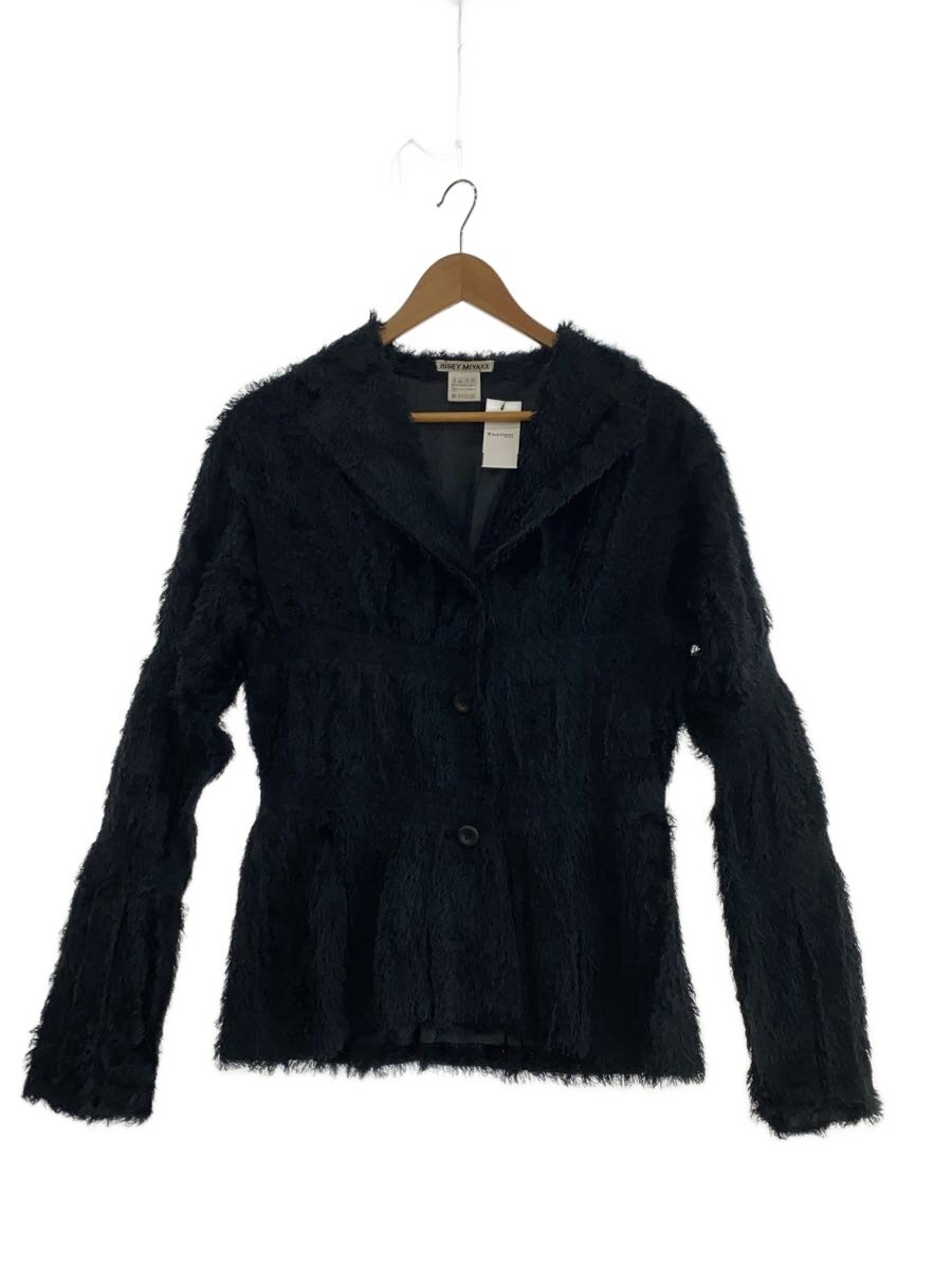 【中古】ISSEY MIYAKE◆ジャケット/3/ポリエステル/BLK/IM22FD801【レディースウェア】|2nd STREET 店