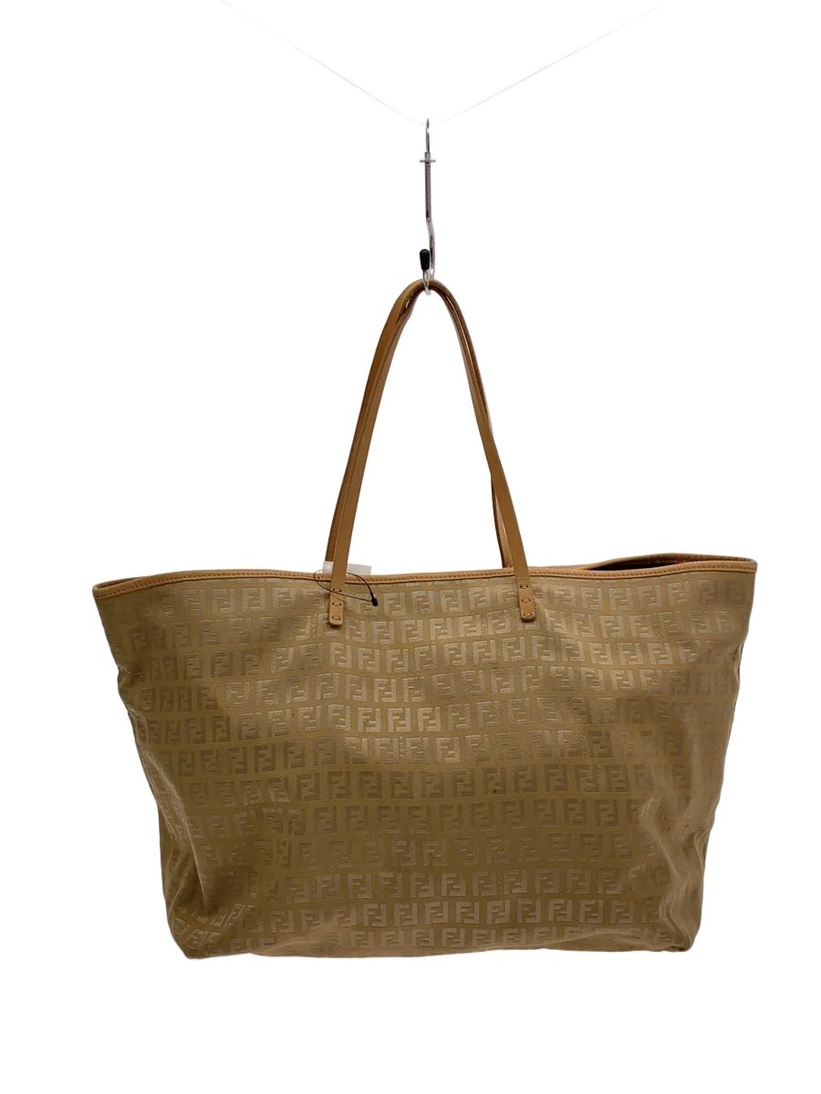 【中古】FENDI◆トートバッグ/キャンバス/BEG/総柄【バッグ】|2nd STREET 店