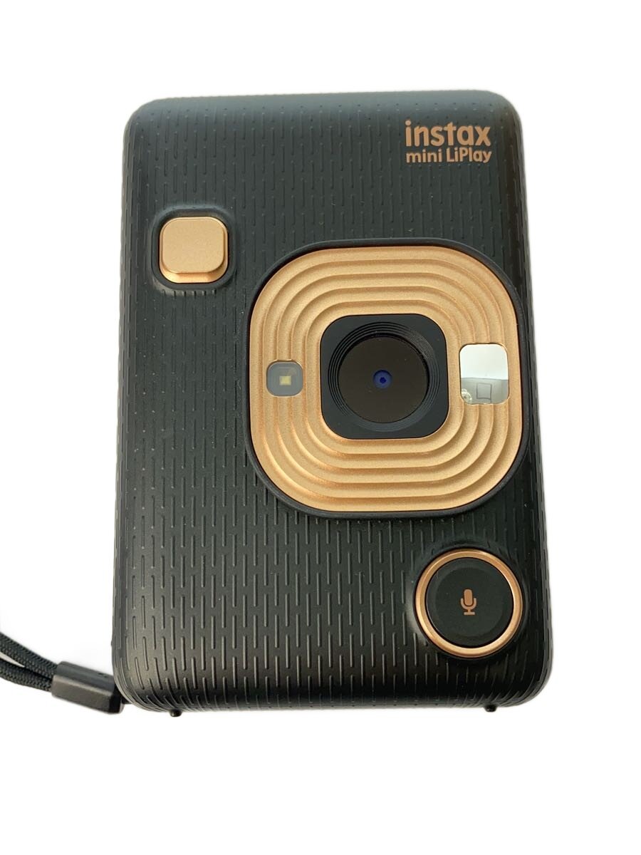 【中古】FUJIFILM◆コンパクトデジタルカメラ instax mini INSTAX MINI LIPLAY ELEGANT BLACK【カメラ】