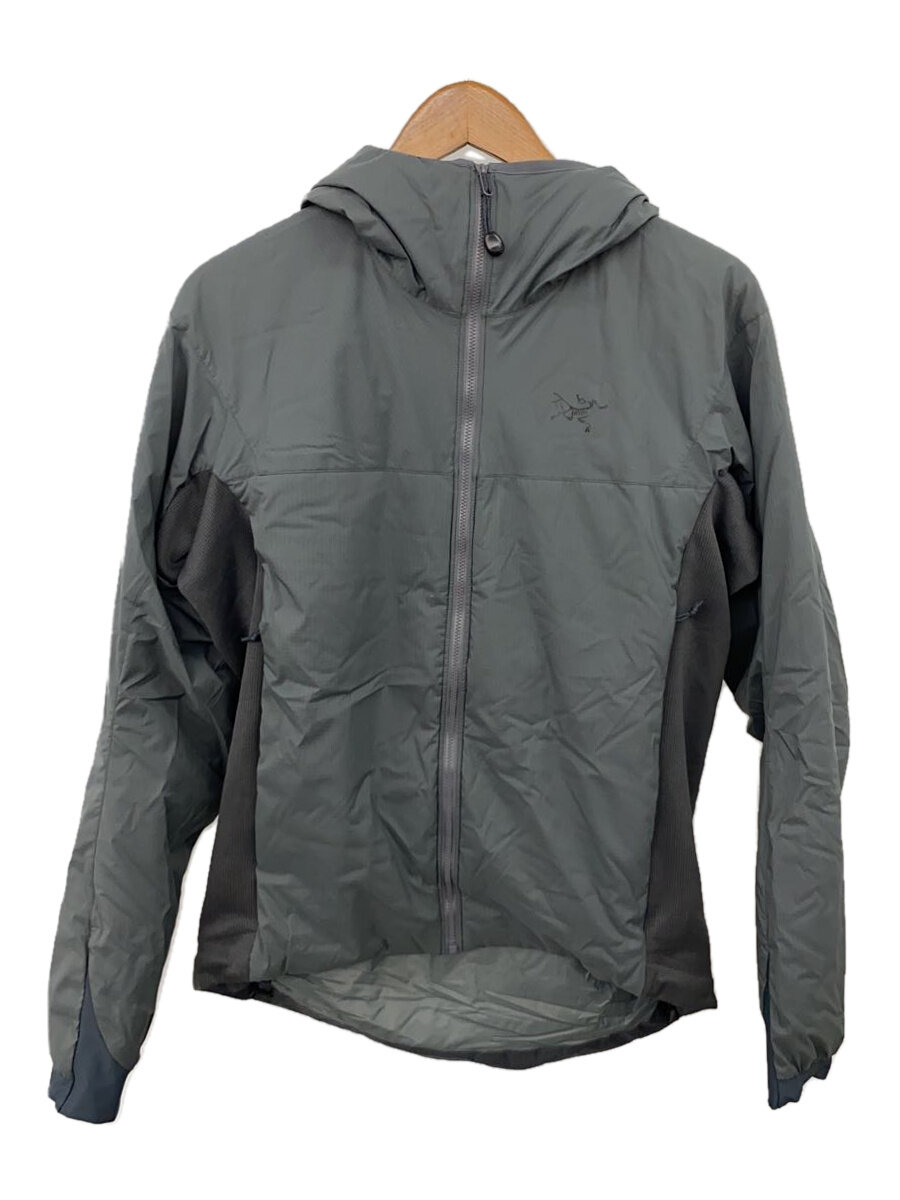 【中古】ARC’TERYX◆ATOM LT HOODY LEAF/上衣/S/ナイロン/GRY/14063【メンズウェア】