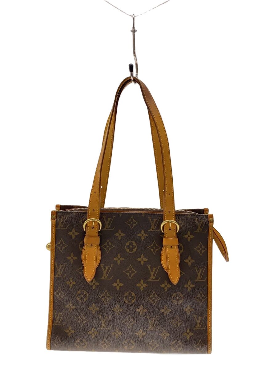 【中古】LOUIS VUITTON◆ポパンクール・オ_モノグラム・帆布_BRW/PVC/BRW/モノグラム【御徒面子】