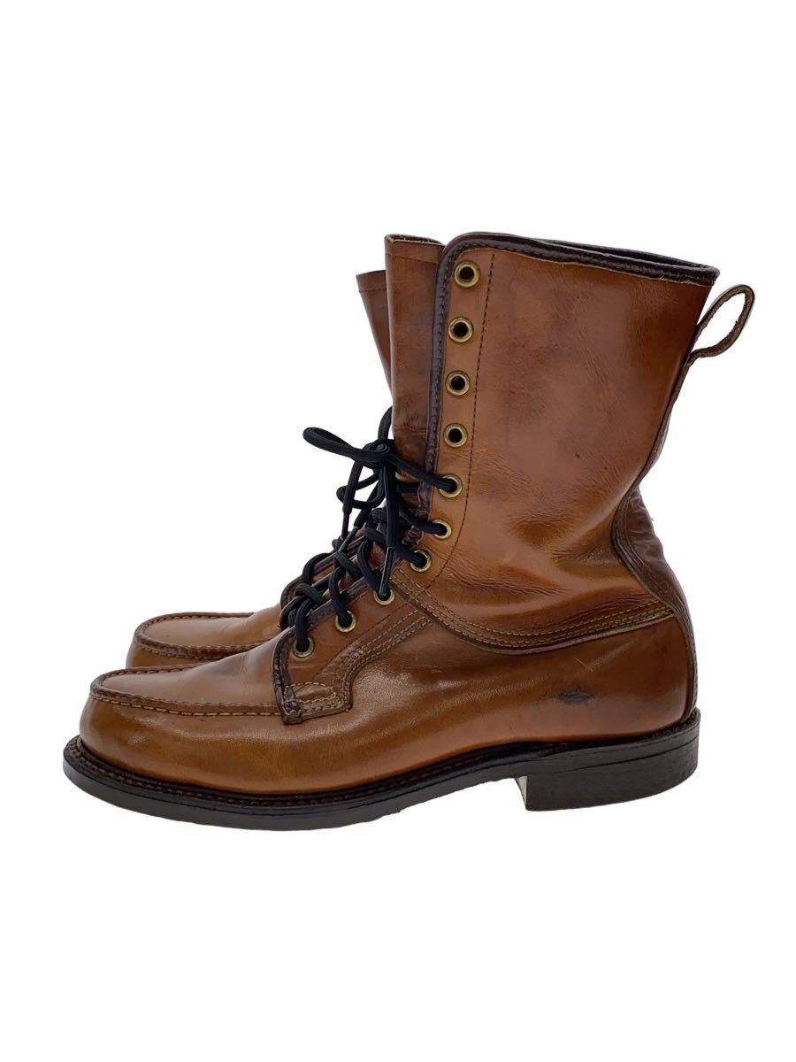 【中古】KNAPP/細工物ブーツ/レースアップブーツ/US7.5/BRW/なめし革//【シューズ】