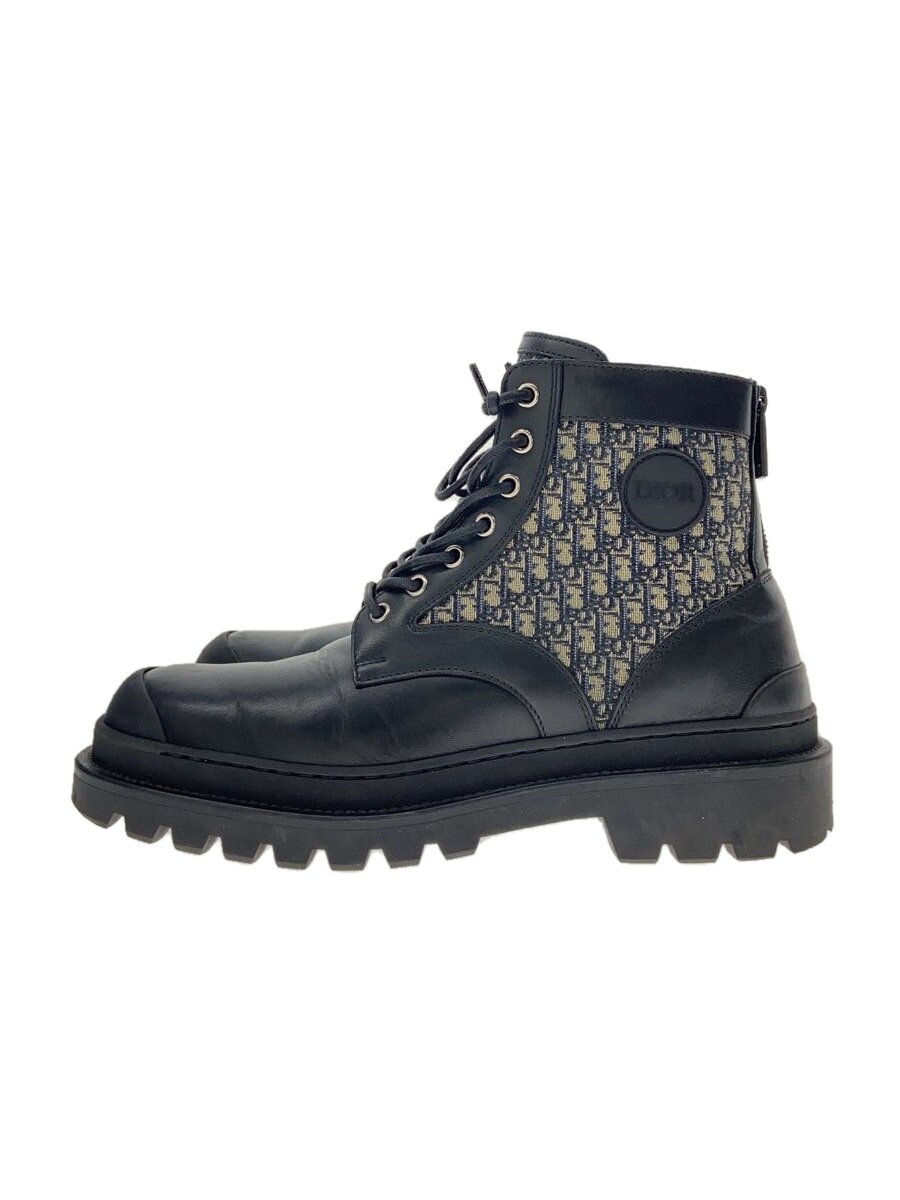 【中古】Christian Dior◆レースアップブーツ/41/BLK/3BO257ZKD96141【シューズ】