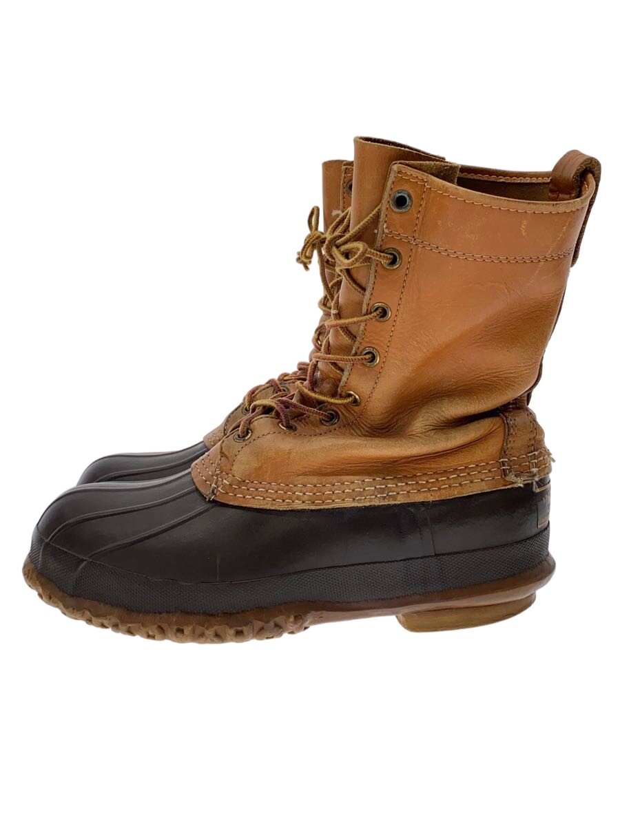 【中古】L.L.Bean◆80s/ビーンブーツ/レースアップブーツ/--/BRW/なめし革//【シューズ】