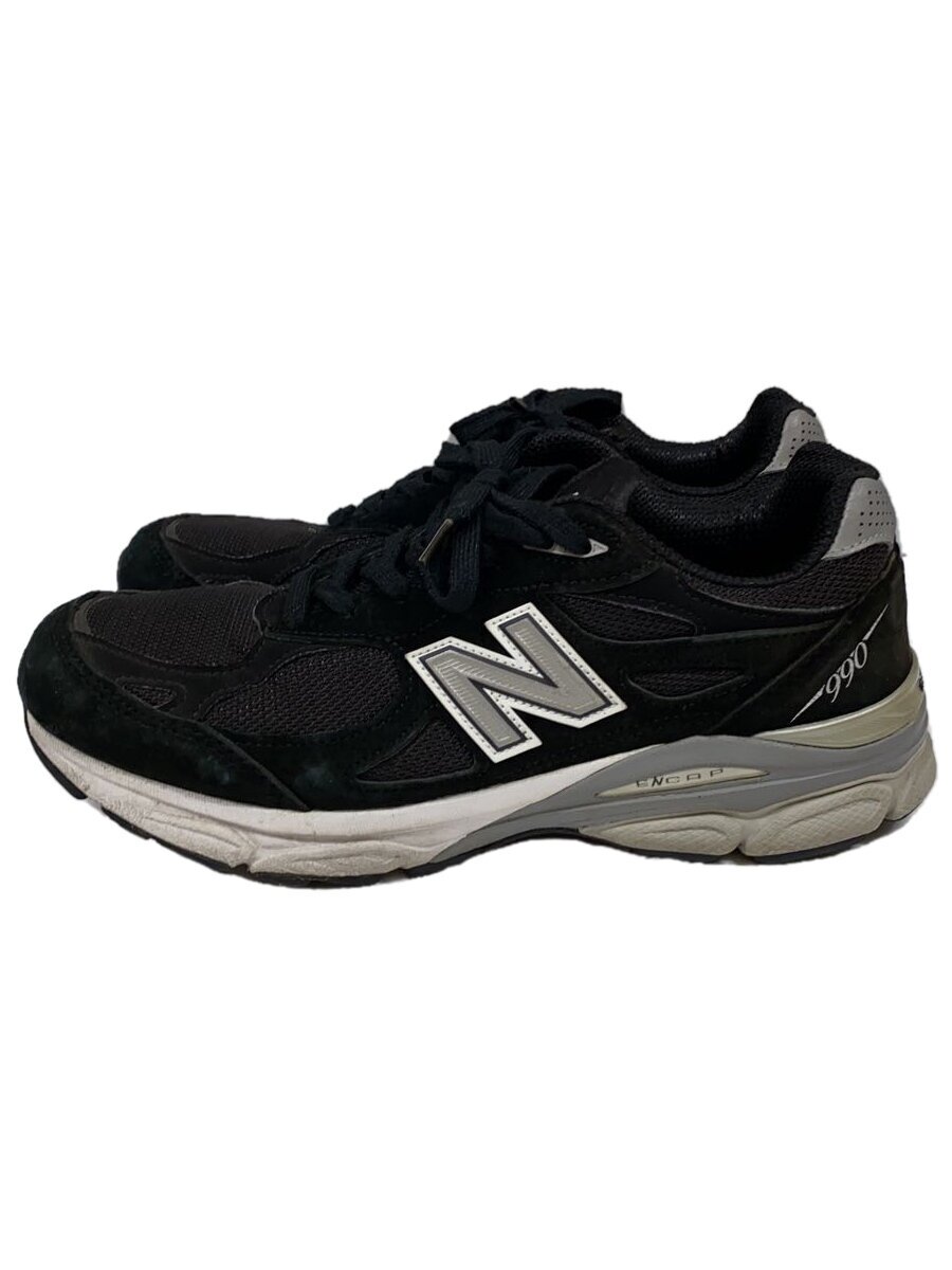 【中古】NEW BALANCE◆M990/黒いこと/27.5糎/BLK//【シューズ】
