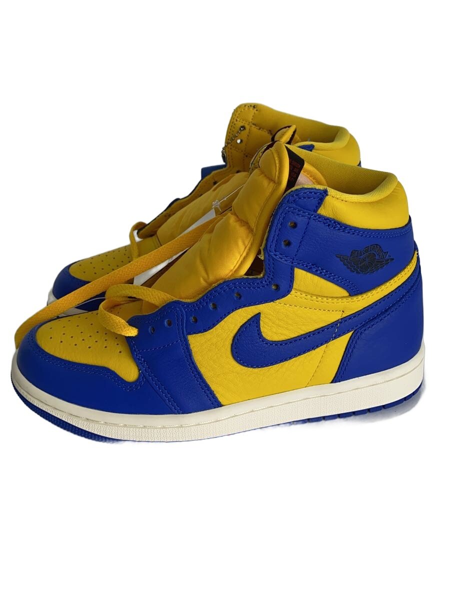 【中古】NIKE◆AIR JORDAN 1 RETRO HIGH OG_エア湖 ジョーダン 1 レトロ ご機嫌 一風変わった/23珊/B【シューズ】