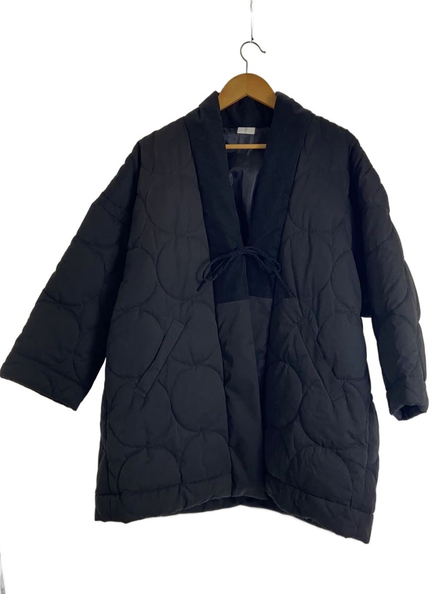【中古】bulle de savon◆上衣/FREE/綿織物/BLK【レディース御召しもの】