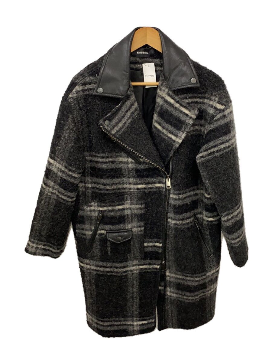 【中古】DIESEL◆コート/XS/牛革/BLK【レディースウェア】|2nd STREET 店