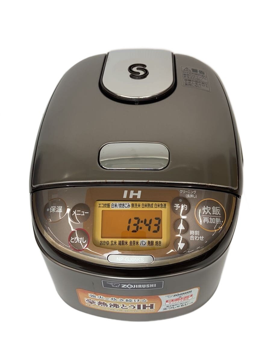 【中古】ZOJIRUSHI◆炊飯器 NP-GJ05KS//【家電・ビジュアル・オーディオ】