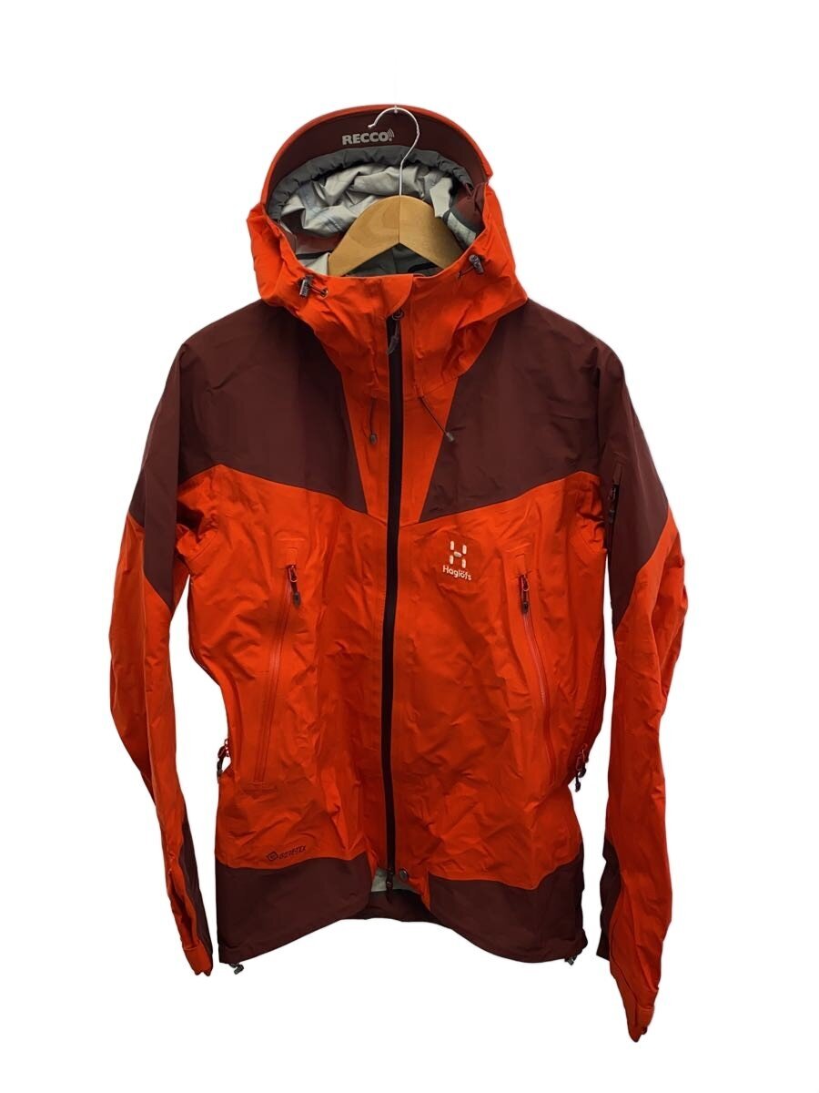 【中古】HAGLOFS◆マウンテンパーカ/M/ゴアテックス/ORN/604357/Roc Spire Jacket//【メンズウェア】