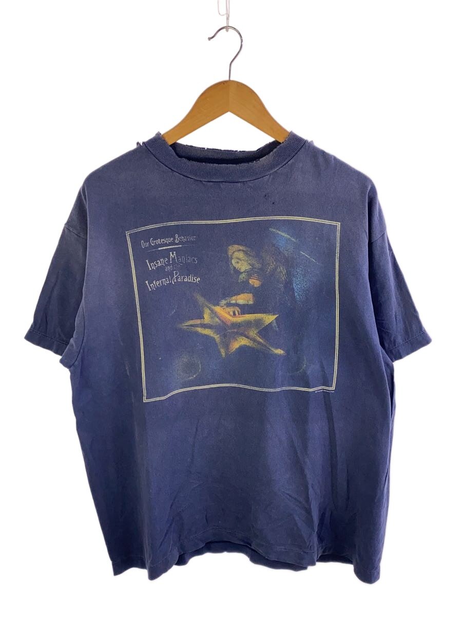 【中古】SAINT MICHAEL◆プルオーバー/M/綿織物/NVY/SM-YS1-0000-C03//【メンズウェア】