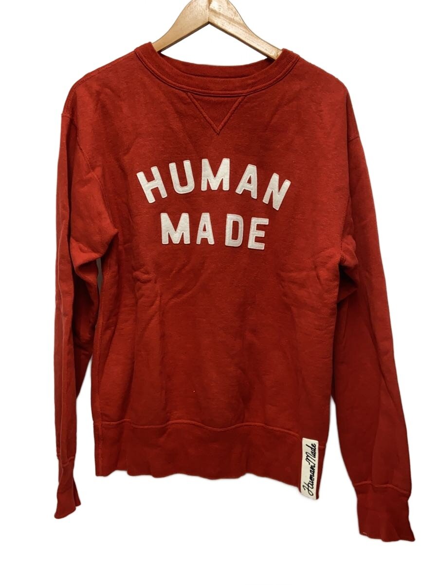 【中古】HUMAN MADE◆流汗/M/綿織物/RED/無地【メンズウェア】