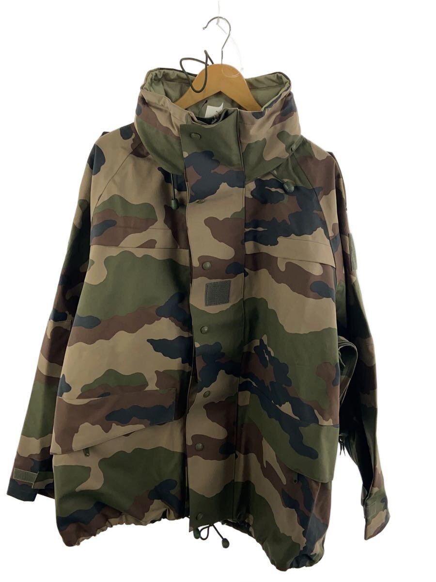 【中古】FRENCH MILITARY◆00s/上衣/128L/ゴアテックス/KHK/家鴨フラ/VTN社【メンズウェア】