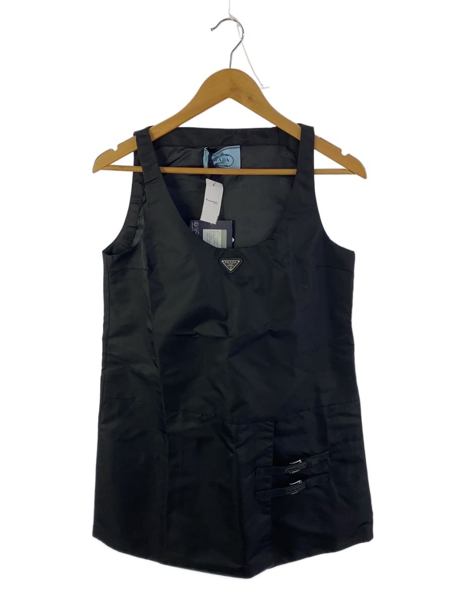 【中古】PRADA◆Re-Nylon/ノースリーブ衣装/38/ナイロン/BLK/230715【レディースお召しもの】