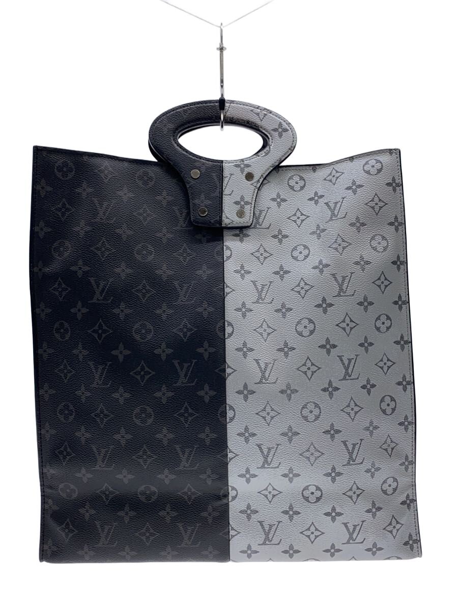 【中古】LOUIS VUITTON◆トート_モノグラム・エクリプス/PVC/BLK【御徒面子】