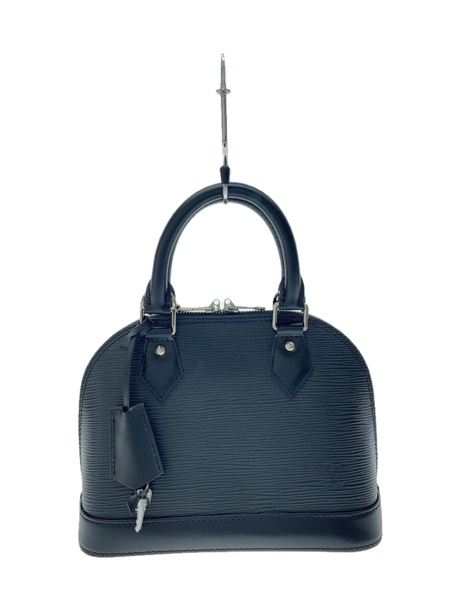 【中古】LOUIS VUITTON◆アルマBB/ハンドバック/エピ/なめし革/BLK/黒/LV【御徒面子】