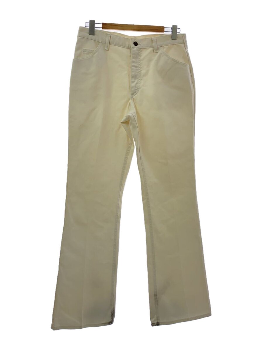 【中古】Lee◆下つ方/--/綿織物/WHT/無地【メンズウェア】