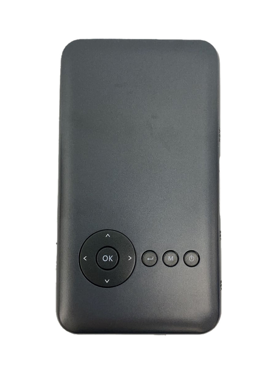【中古】UENO-mono◆プロジェクター KABENI T89A/スマホ型/リモコン付き/2024年製/ブラック【家電・ビジュアル・オーディオ】