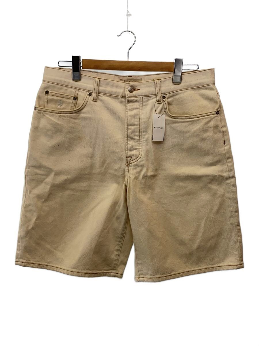【中古】STUSSY◆遊撃手ズボン下/32/綿織物/CRM/112296T/BIGOL JEAN OLD STUSSY【メンズウェア】